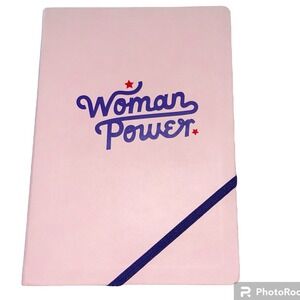 Woman Power Pink & Purple 192 Page Journal Notebook